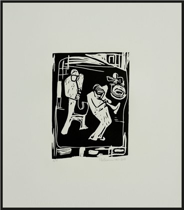 Printmaking, Sirak Melkonian, Untitled, 1957, 26786