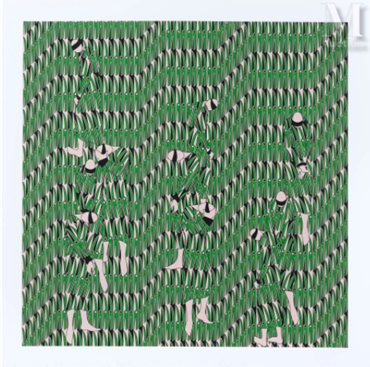 Print and Multiples, Parastou Forouhar, Red is my Name, Green is my Name, 2008, 74879