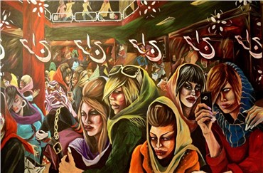 Painting, Saghar Daeiri, Untitled, 2008, 701