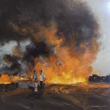 Mostafa Ghorbani, Talk Together, 2021, 0