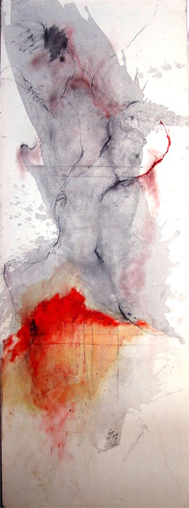 Painting, Maryam Mimi Amini, Lovers, 2003, 6333