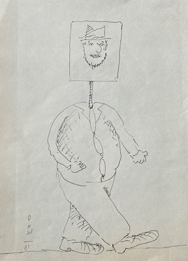 Drawing, Ardeshir Mohassess, Untitled, 1951, 47027