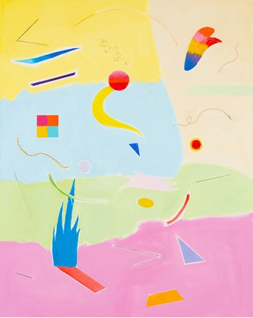 Painting, Nazgol Nayeri, Longing for Spring, 2024, 80355