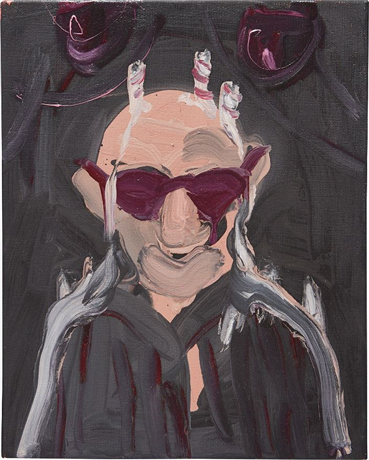 Painting, Tala Madani, Sunglasses, 2008, 17936