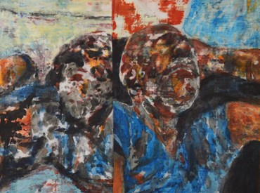 Painting, Malahat MohebKhah, In Attendance on Dad، Surcease , 2023, 76730