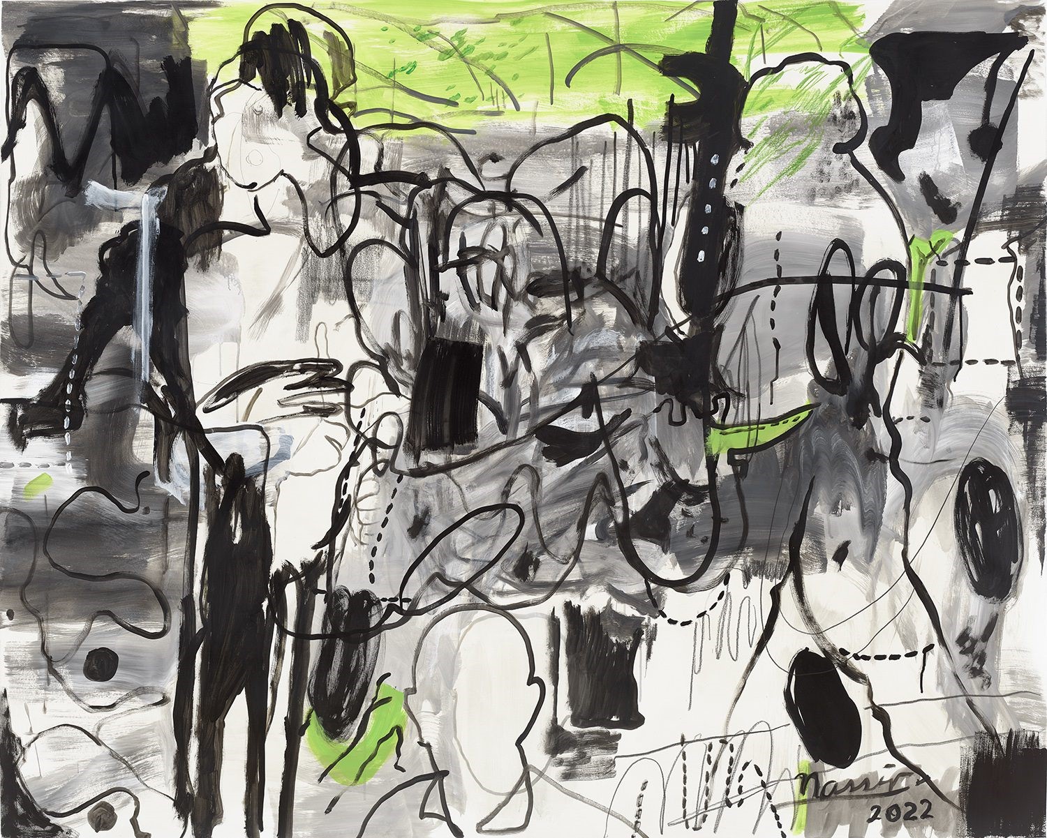 Ali Nassir, Untitled, 2022