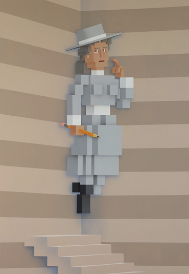 Sepand Danesh, The Writer (Virginia Woolf), 2025, 0