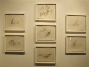 Drawing, Avish Khebrezadeh, Solace, So Old, So New, 2007, 72702