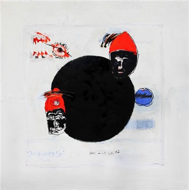 Painting, Ahmad Nasrollahi, Untitled, 2011, 882