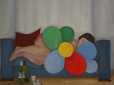 Painting, Ahoo Maher, Birthday Girl, 2021, 61148