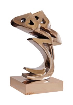 Parviz Tanavoli, Standing Lovers Heech, 2007