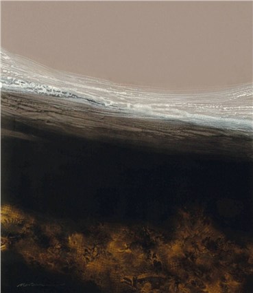 Painting, Morteza Darehbaghi, Golden Blossom, 2007, 35607
