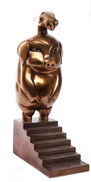 Sculpture, Mojtaba Ramzi (Moji), From the Seventh Sky, 2019, 75915