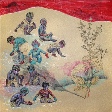 Painting, Pooneh Oshidari, Drowned, 2015, 36307