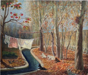 Painting, Jafar Petgar, Autumn, 1944, 6887