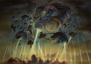 Painting, Nasim Davari, Simorg & Toba, 2024, 77921