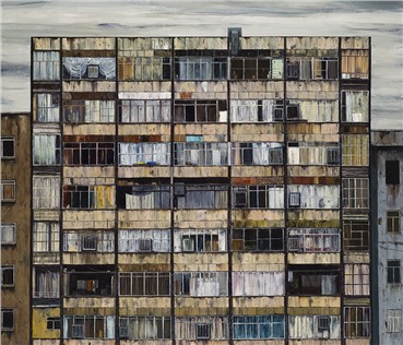 Painting, Javad Modaresi, Residential Building, 2019, 19704