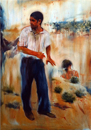 Painting, Omid Moshksar, Untitled, 2009, 15205