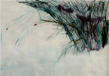 Painting, Farideh Lashai, Untitled, 1976, 28121