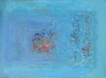 Painting, Kamran Diba, Blue Veil, 1963, 65375