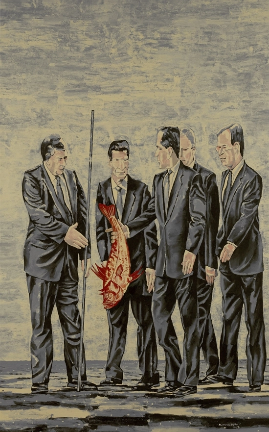 Nikzad Nodjoumi, On the Outside, 2002