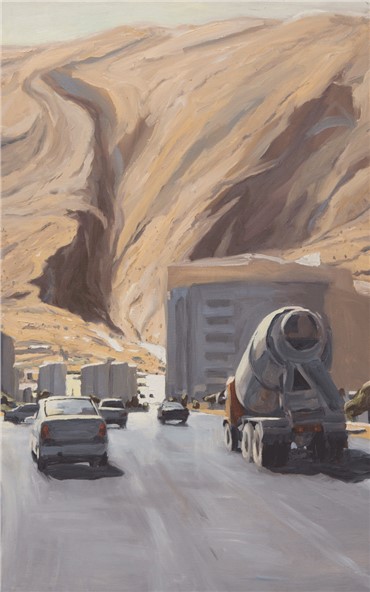 Painting, Omid Bazmandegan, Untitled, 2013, 10423