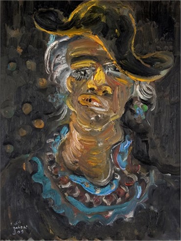 Painting, Hoseinali Zabehi, Clown, 2009, 10782