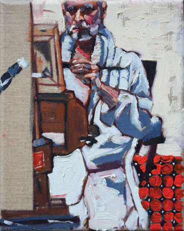 Painting, Dana Nehdaran, with Easel, 2024, 73676