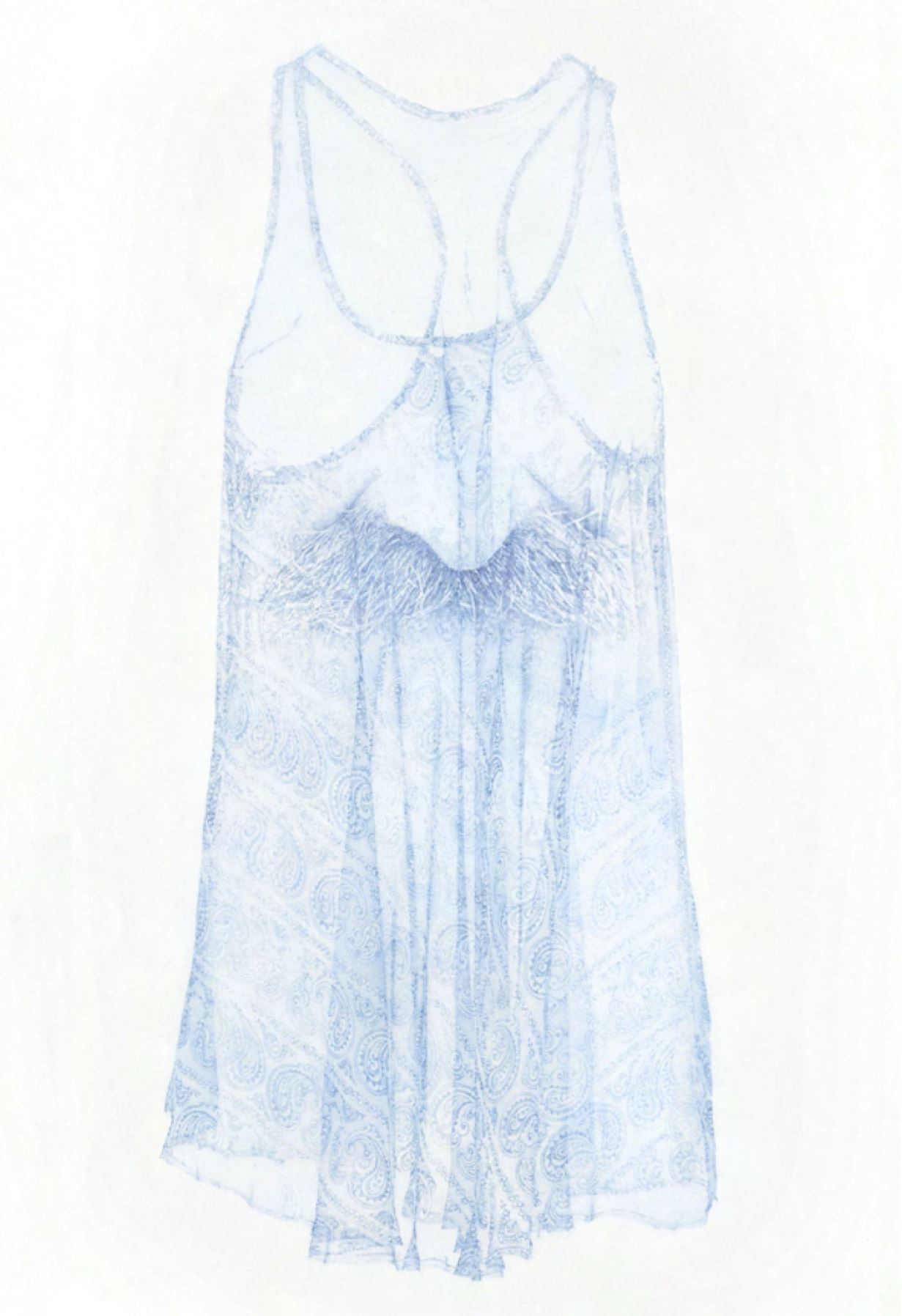 Azita Moradkhani, Blue Mustachio, 2020