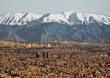Golnar Dashti, Tehran 40000 Pixels, 2021, 0