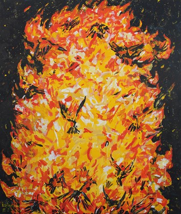 , Keiman Mahabadi, Fire in the Nest, 2023, 63998