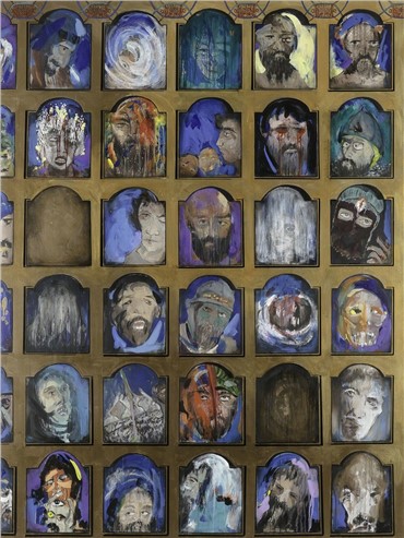 Painting, Alireza Adambakan, He Sees All That He Desires, 2014, 10551