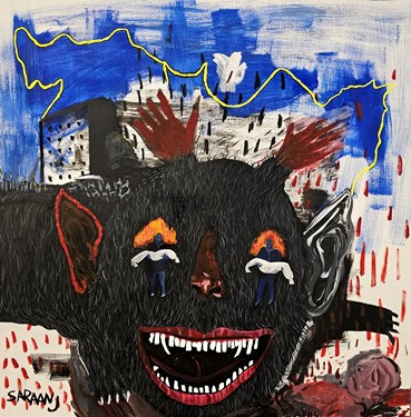Painting, Saraanj, The Monster of the Middle East, 2023, 81305