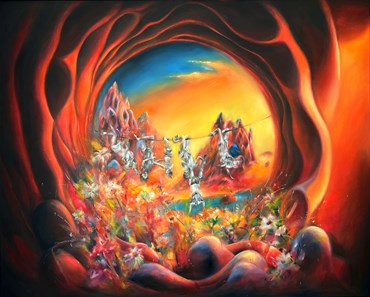 Painting, Nafiseh Emran, Untitled, 2024, 76030