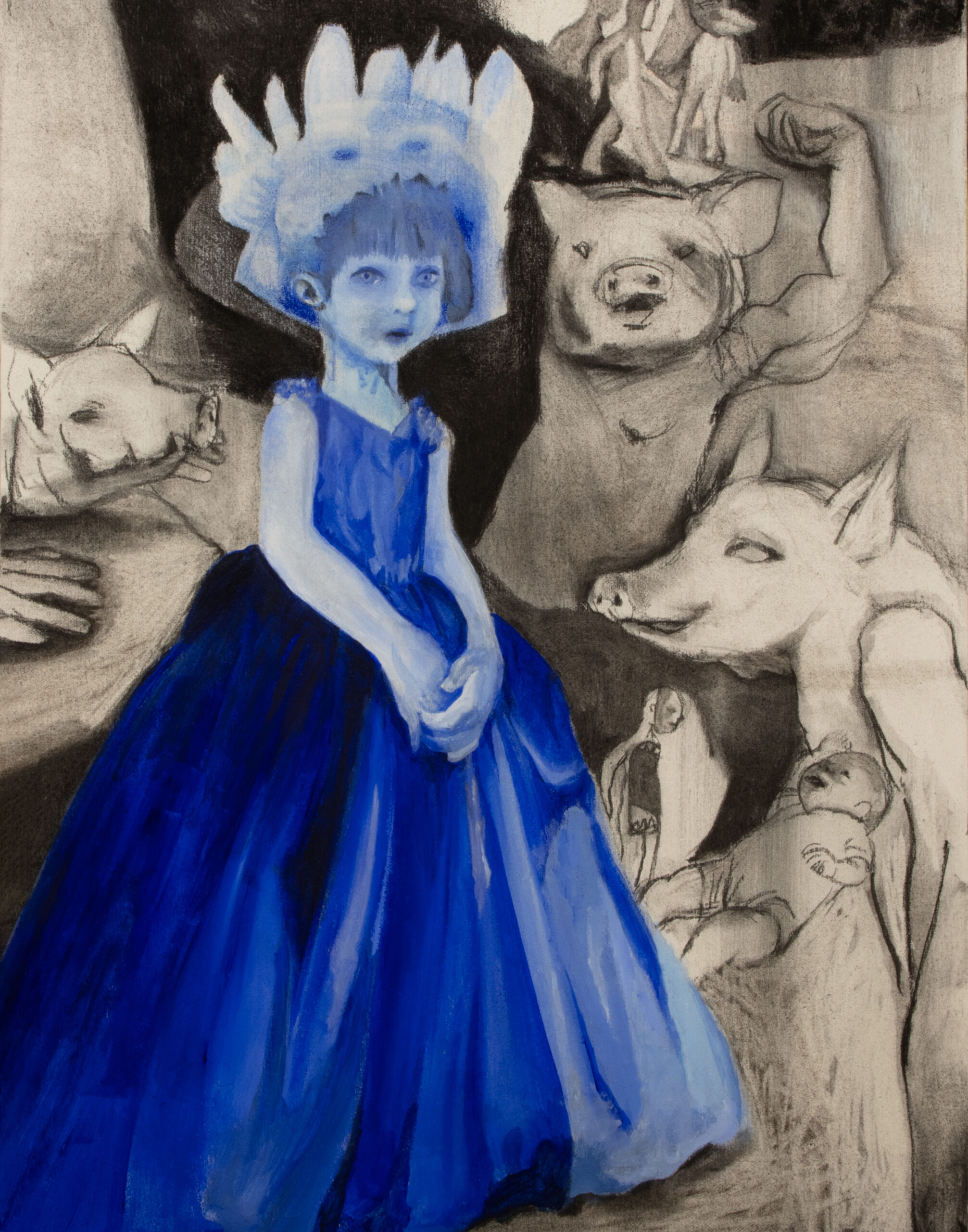 Zahra Zeinali, Masques 2, 2024