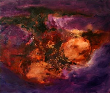 Painting, Shaqayeq Arabi, Turbulence, 2006, 6204