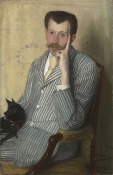 , Jacques-Émile Blanche, Portrait of George Porto-Riche, 1889, 23850