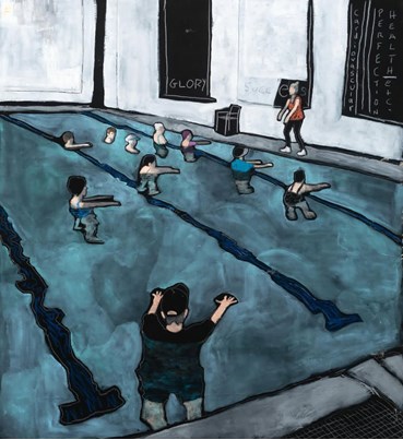 Painting, Makan Negahban, Cardio, 2026, 82800