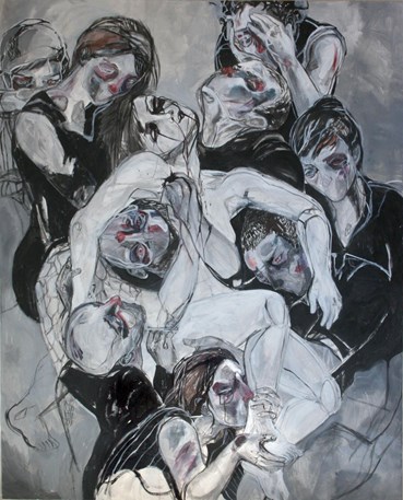 Painting, Golnar Tabibzadeh, Pieta, 2009, 73458