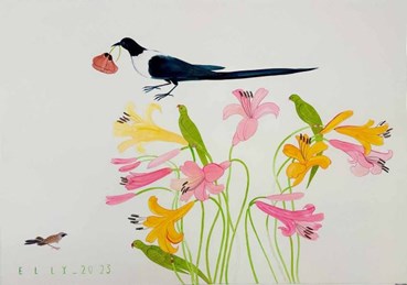 Painting, Elham Nafisi, Untitled, 2023, 77886