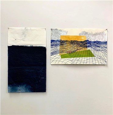 Works on paper, Nazanin Noroozi, The diptych, 2020, 27625