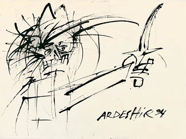 Painting, Ardeshir Mohassess, Untitled, 1994, 72901