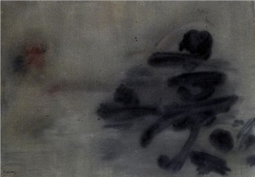 Painting, Nasser Assar, Composition, 1961, 4933