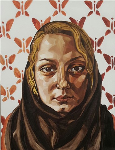 Painting, Shahrzad Monem, Untitled, 2015, 3340