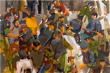 Painting, Amirhossein Akhavan, Keeping the Peace, 2013, 8983
