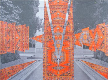 Print and Multiples, Sassan Behnam Bakhtiar, Kashan II, 2016, 7736