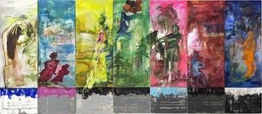 Painting, Saba Farhoudnia, No Signal, 2022, 73105