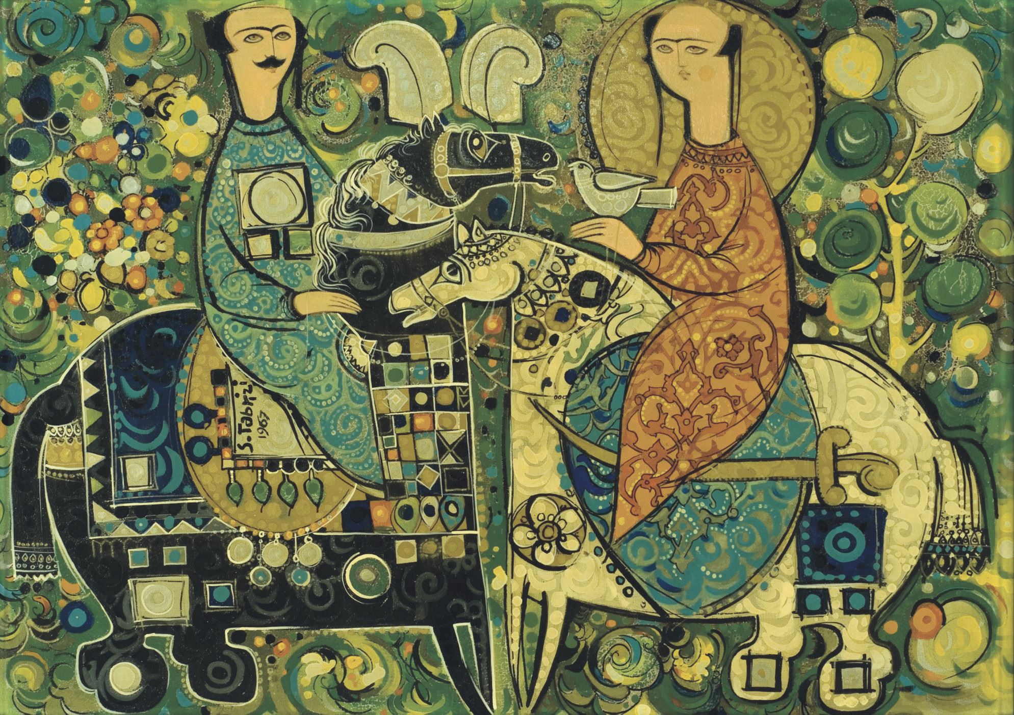 Sadegh Tabrizi, Untitled, 1967