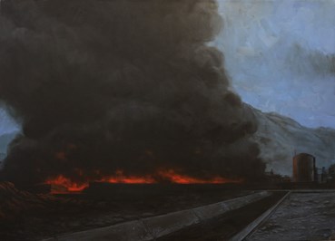 Painting, Ali Jahangard, Home, 2018, 78652