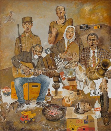 Painting, Davood Zandian, Bitter Songs of The Motherland 2, 2020, 56712